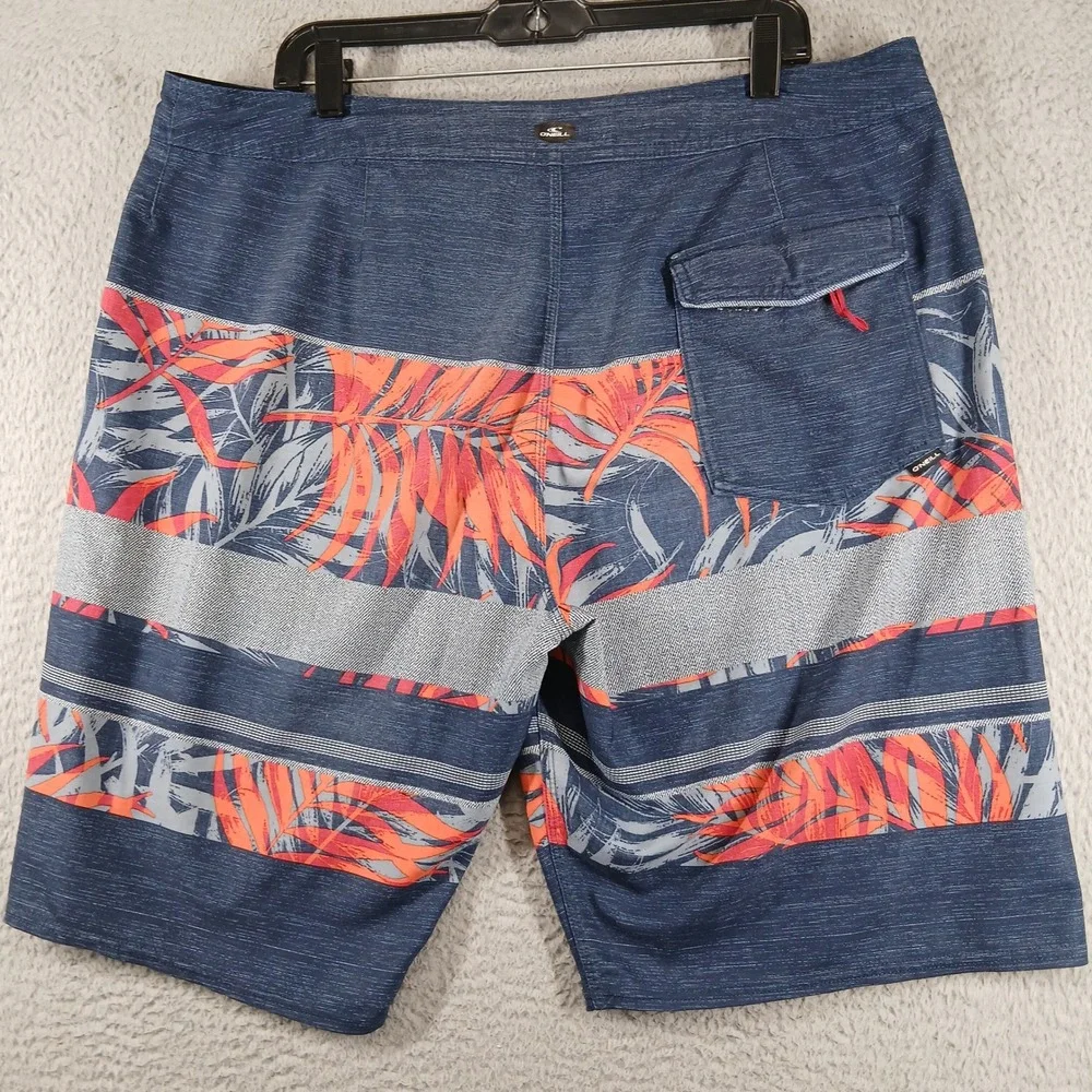 O'Neill Mens Hyperfreak Performance‎ Board Shorts Floral Print Size 38